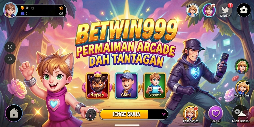 Gameplay BETWIN999 yang seru dan penuh aksi di layar.