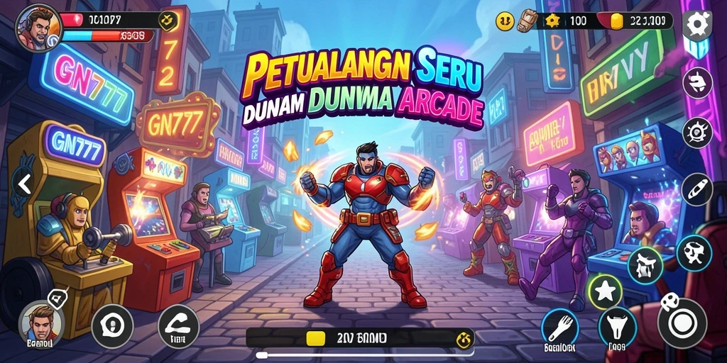 Tangkapan layar dari gameplay seru di GN777.