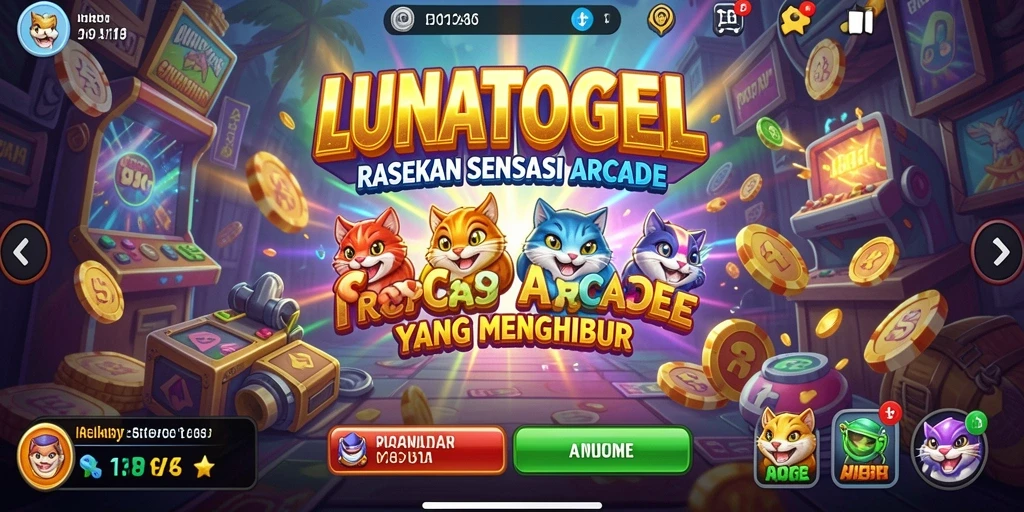Gameplay seru dan menantang di LUNATOGEL